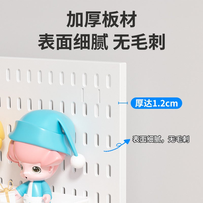 Cave Board Desktop Display Rack Instagram Style Storage Small Objects Punch-Free Clip-Type Household Dormitory Cave Board Rack - Image 4